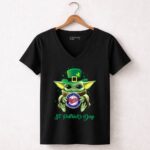 St-Patricks-Day-Minnesota-Twins-Baby-Yoda-Baseball-Club-5-Womens-V-Neck