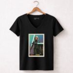 Star Wars Ahsoka Jedi Training Card The Mandalorian 5 Womens V Neck.jpg