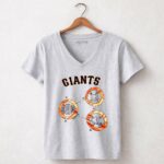 Star Wars BB 8 San Francisco Giants 9 Womens V Neck.jpg