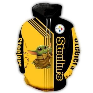 Star Wars Baby Yoda Pittsburgh Steelers 3D Hoodie All Over Printed.jpg