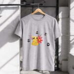 Star Wars Baby Yoda with Flower and Ghibli Soot Sprites 1 T Shirt.jpg