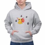 Star Wars Baby Yoda with Flower and Ghibli Soot Sprites 2 Hoodie.jpg