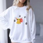 Star Wars Baby Yoda with Flower and Ghibli Soot Sprites 8 Sweatshirt.jpg