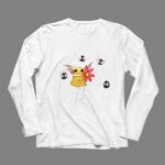 Star Wars Baby Yoda with Flower and Ghibli Soot Sprites 9 Long Sleeves.jpg