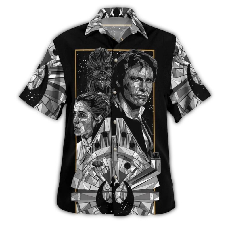 Star Wars Black And White Hawaiian Shirt 6493bc99f8fc.jpg