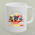 Star Wars Chibi Steelers Happy Hallothanksmas Pumpkins Leaves Snowflakes 1 mug.jpg