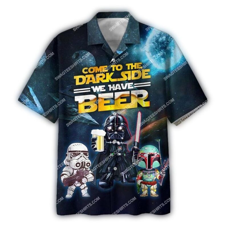 Star Wars Come To The Dark Side We Have Beer Hawaiian Shirt cf291d78934e.jpg