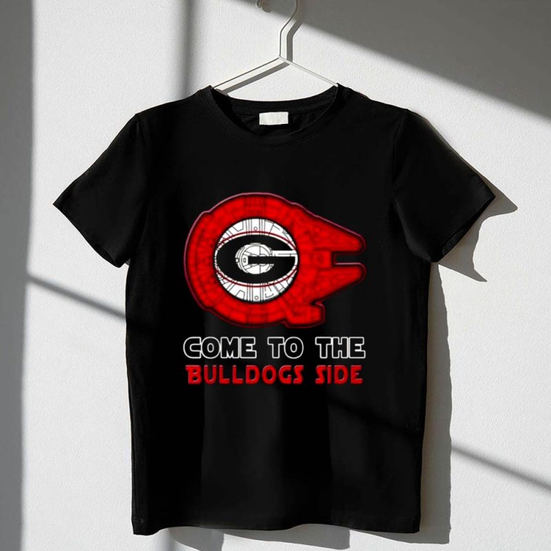 Star Wars Come To The Georgia Bulldogs Side 1 T Shirt.jpg