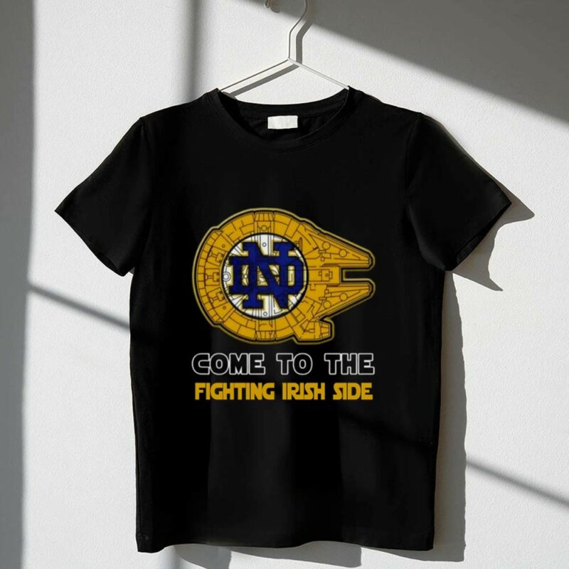 Star Wars Come To The Notre Dame Fighting Irish Side 1 T Shirt 1.jpg