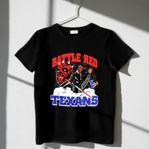 Star Wars Dark Side Darth Maul X Houston Texans Battle Red Shirt
