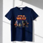Star Wars Darth Vader Boba Fett Yoda and Stormtroopers Abbey Road Halloween 6 T Shirt 1.jpg