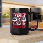 Star Wars Darth Vader Han Solo Stormtroopers Chewbacca and Friends Atlanta Braves 2 mug 1.jpg