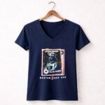 Star Wars Darth Vader Red Sox Boston Card 9 Womens V Neck.jpg