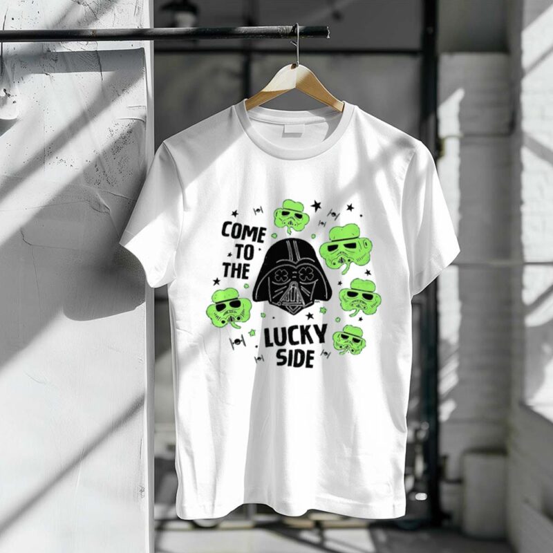 Star Wars Darth Vader The Lucky Side St Patricks Day 1 T Shirt