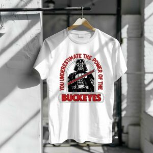 Star Wars Darth Vader X Ohio State Buckeyes You Underestimate The Power Of The Buckeyes 1 T Shirt.jpg