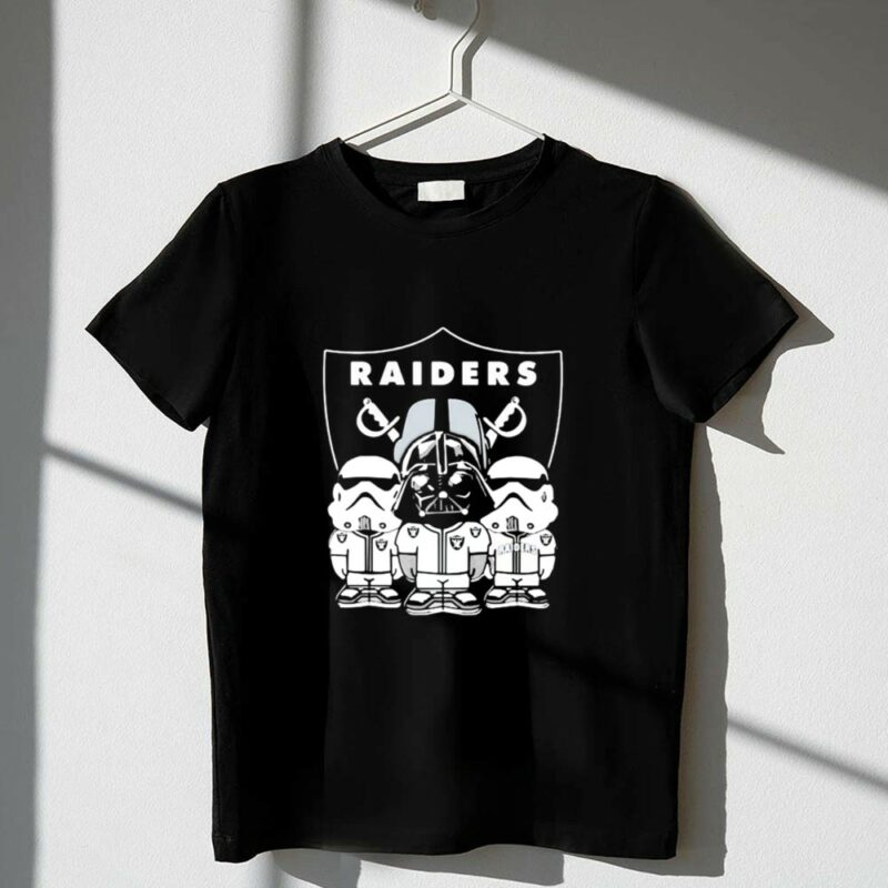 Star Wars Darth Vader and Stormtroopers Las Vegas Raiders 1 T Shirt