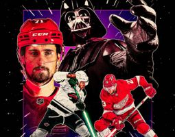 Star Wars Detroit Red Wings Banner