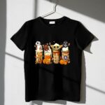 Star Wars Fall Season Thanksgiving Latte Disney Baby Yoda Halloween Coffee 1 T Shirt.jpg