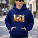 Star Wars Fall Season Thanksgiving Latte Disney Baby Yoda Halloween Coffee 2 Hoodie.jpg