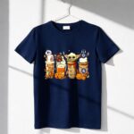 Star Wars Fall Season Thanksgiving Latte Disney Baby Yoda Halloween Coffee 6 T Shirt.jpg