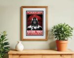 Star Wars Galactic Empire Darth Vader Retro Propaganda Sci Fi Wall Art 2.jpg