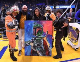 Star Wars Golden State Warriors Banner