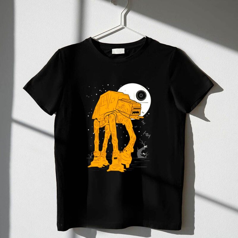 Star Wars Halloween AT Walker Full Moon 1 T Shirt.jpg