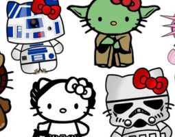 Star Wars Hello Kitty Banner
