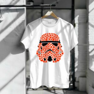 Star Wars Inspired Storm Trooper Valentines Day Shirt
