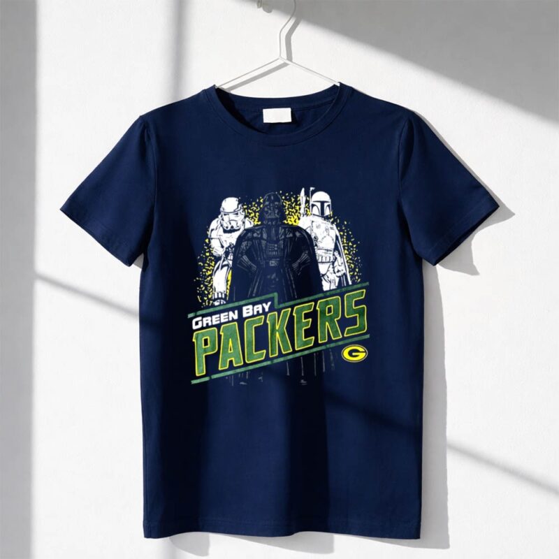 Star Wars Junk Food Dark Side Team Packers 1 T Shirt