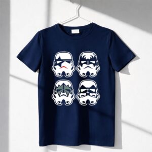 Star Wars Kiss Stormtrooper Faces Shirt