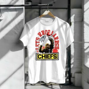 Star Wars Light Side Chewbacca X Kansas City Chiefs Lets Rrooaarrgh Shirt