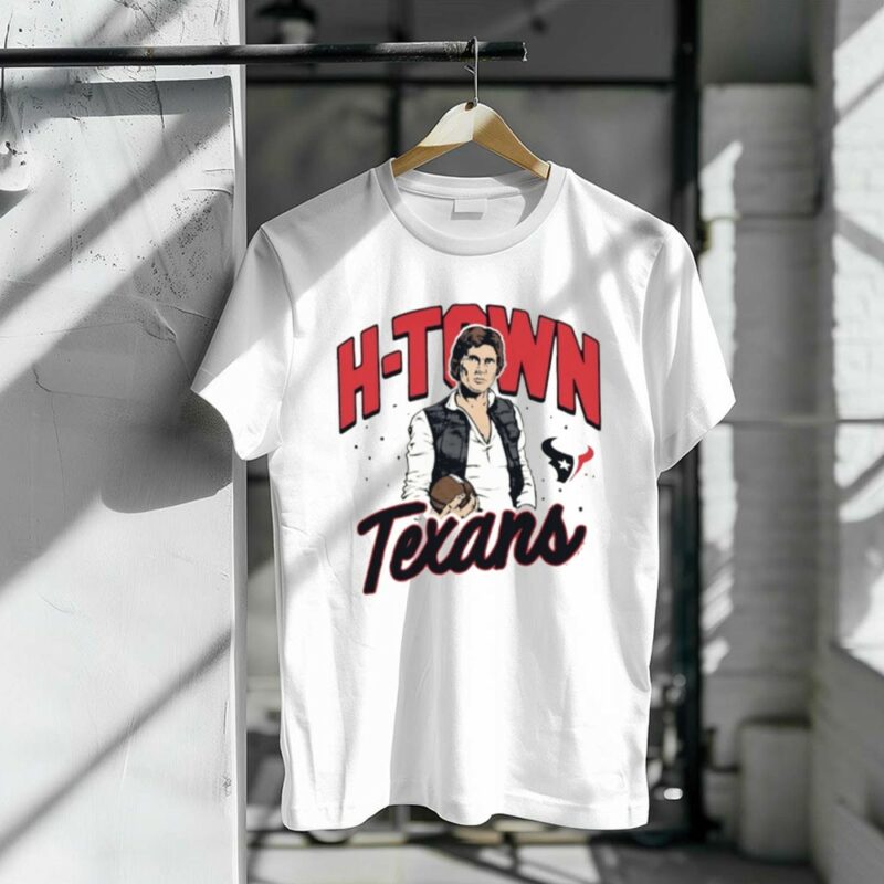 Star Wars Light Side Han Solo x Houston Texans H Town 1 T Shirt