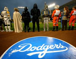 Star Wars Los Angeles Dodgers Banner