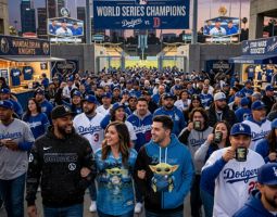 Star Wars Los Angeles Dodgers Merchandise Banner