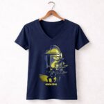 Star Wars Mandalorian Grogu Only Today 5 Womens V Neck.jpg