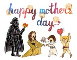 Star Wars Mothers Day Banner