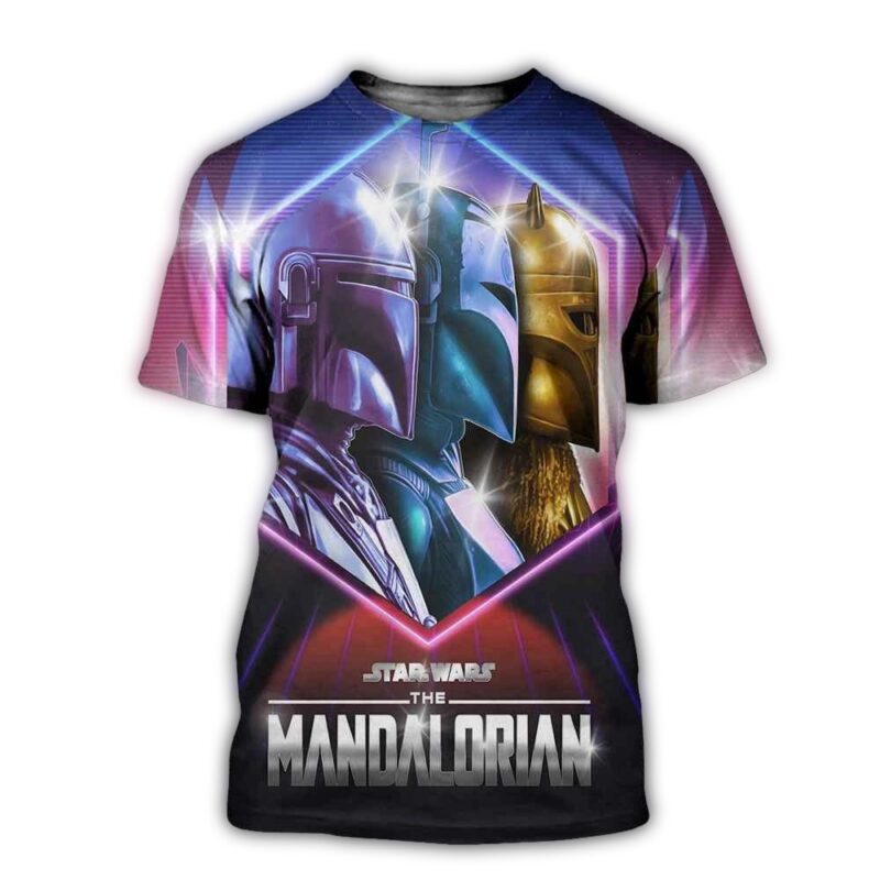 Star Wars New Art The Mandalorian Disney Plus All Over Print Shirt.jpg