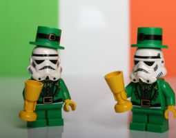 Star Wars Patricks Day Banner