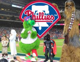Star Wars Philadelphia Phillies Banner