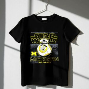 Star Wars R2D2 Michigan Wolverines 1 T Shirt 2.jpg