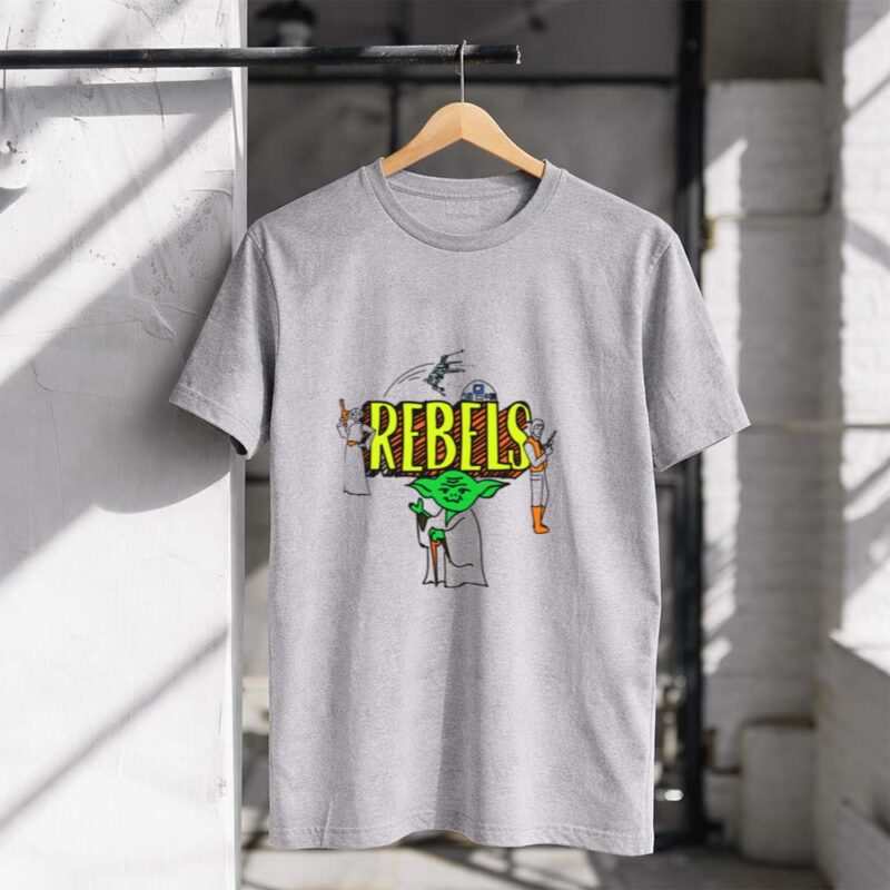 Star Wars Rebels Yoda Leia Han Solo Doodles 1 T Shirt.jpg