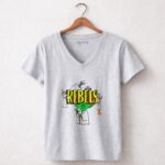 Star Wars Rebels Yoda Leia Han Solo Doodles 9 Womens V Neck.jpg