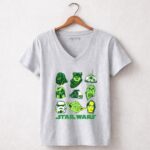 Star-Wars-St-Patricks-Day-Yoda-and-Friends-9-Womens-V-Neck