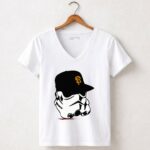 Star Wars Stormtrooper Hat San Francisco Giants 5 Womens V Neck.jpg Star Wars Stormtrooper Hat San Francisco Giants 5 Womens V Neck.jpg