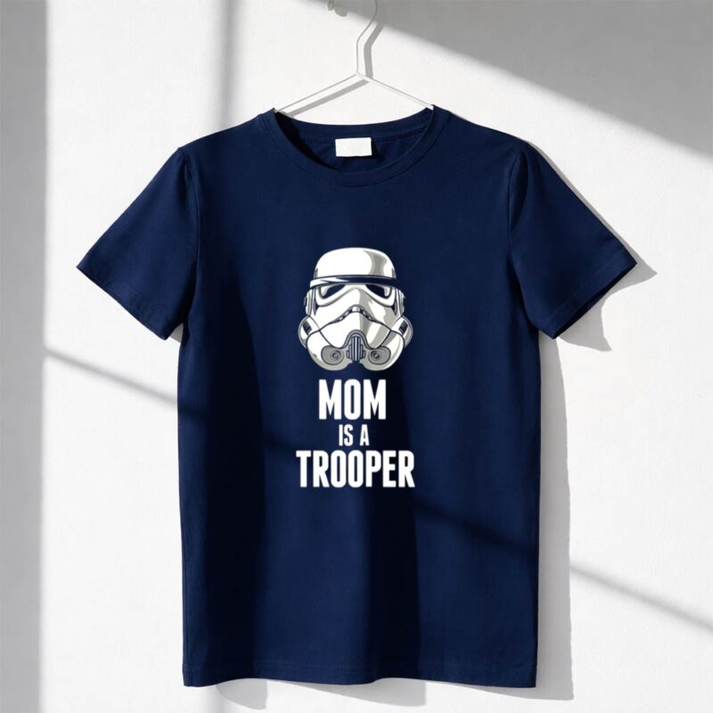 Star Wars Stormtrooper Mom Is a Trooper Iconic Helmet 1 T Shirt