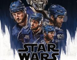 Star Wars Tampa Bay Lightning Banner