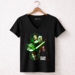 Star Wars The Clone Wars Yoda Ahsoka Obi Wan Anakin Rebel Alliance Group Shot 5 Womens V Neck.jpg