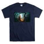 Star Wars The Mandalorian Ahsoka Grogu Jedi Ways Mysterious Forest Panel T Shirt 7.jpg