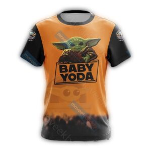 Star Wars The Mandalorian Baby Yoda Unisex 3D T shirt 1.jpg